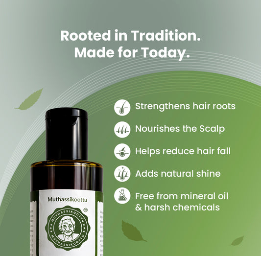 Muthassikoottu Hair Oil – 100ml (Single Bottle)