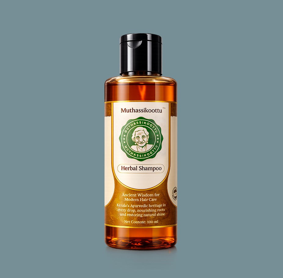 Muthassikoottu Herbal Shampoo – 100ml (Single Bottle)