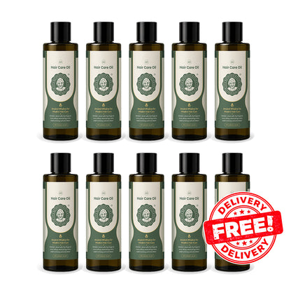 Muthassikoottu Hair Oil – 10 Bottle Combo (1000ml)